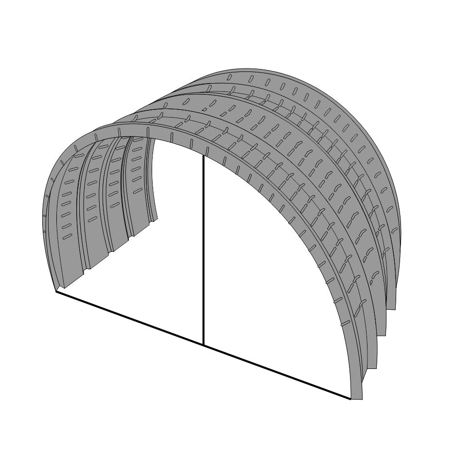  Atap  Radial PT UTOMODECK METAL WORKS